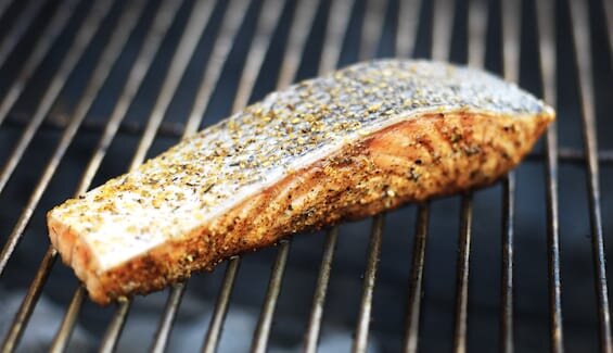 Grillad lax med jamaican jerk